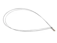 Seilzug für Klappenheizung. Porsche 914/6 - 91442407504, 91442407500