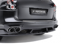 Heckschürzenabschluss mit integriertem Diffusor Hamann für Cayenne MKII