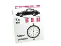 Technisches Datenbuch. Porsche 911 T/E/S 1972-73 - WKD422020