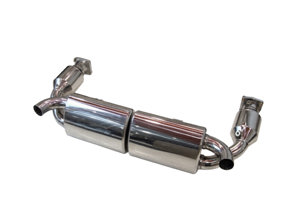 Pot d'échappement / silencieux système sport DesignTek pour Porsche 997 Turbo - 99711102680, 99711300980, 997113009BX, 99711301080, 997113010BX