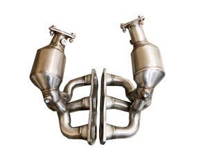 Exhaust manifolds and cats, 200 cell . Porsche 987.2 Boxster / Cayman - 108012, 98711310133, 987113101AX, 98711310233, 987113102AX