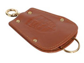 Key pouch for Porsche 356 in BROWN LEATHER - PCG044200004RB