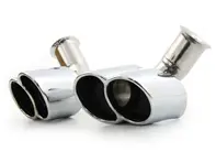 DesignTek Terminali di scarico 4 Tube Design per Porsche 996 C2 / C4 - 99611125154, 99611125161, 99611125254, 99611125255, 99611105402, 99611105404, 99611105403, 99611105302, 99611105304, 99611105303, 99611198100, 99611198200, 99611198102, 99611198202