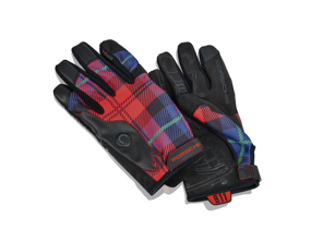 Porsche Classic Montagehandschuhe, rotes Schottenkaro (McLaughlan) - PCG930010A, PCG930011A, PCG930008A, PCG930009A, PCG930007A