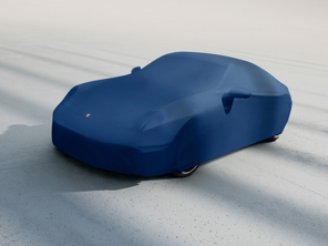 Buitenhoes Plus (ademend), in blauw. Porsche 992.2 Turbo S 2024>> - 99204406056