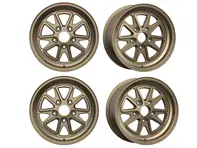 Outlaw52 001 Alufelgensatz 16" Mattbronze. Porsche 911 - 001BB-67053+23, 001BB-68053+10