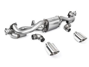 Scarico sportivo Milltek da GPF in poi e finiture lucidate. Porsche 718 Cayman GT4 / Boxster GTS 4.0L - 982251053E, 982251053K, 982251053F, 98225153H, 982251053D, 982251053G - SSXPO150