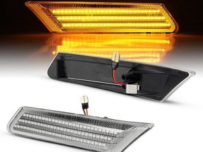 Clignotants latéraux séquentiels à LED Transparent pour Porsche 997 - 99763103302, 99763103402, 99763103702, 99763103802
