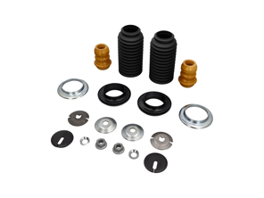 Front Shock Absorber Top Mount & Overhaul Kit. Porsche 997 MKI C2 / C2S 2005-08 With PASM - 99970345740, PAF103353, 99734310701, 99734301801, 99634351505, 99634351701, 99634351100, 99634351101, 99634351300, 99634330102, 99634350500, 99734310700