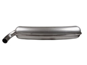 Marmitta di scarico / scatola posteriore Silenziatore. Porsche 911 1963-73 2 IN / 1 OUT Con omologazione TÜV/CEE - 91111102505, 91111102500, 1620612800, 92.510SSI - 1620612800