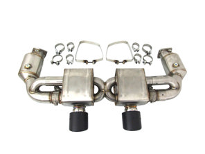 Echappement sport VALVETRONIC Porsche 991.2 Carrera avec sortie en fibre de carbone - DesignTek - 3606009103, 9P1251053A, 9P1251053C