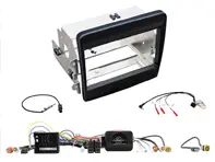Kit di installazione con doppio pannello DIN, interfaccia, adattatore per antenna e cavo patch. Porsche 911 (991) 2011-2016