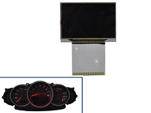 Display impostato per il centro del quadro strumenti. Porsche 996 / 986 Boxster - 6077