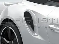 Rear side section air intakes. Porsche 991.1 (911) Turbo / 991.2 (911) Turbo - 99104480074