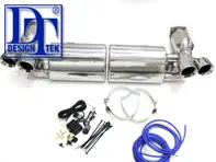 Escape deportivo VALVETRONIC Porsche 997 Turbo con 200 SPORTS CELL CATS -DesignTek - 55-PS107V, 126195-01, 99711102680