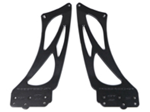 Monoblock-Flügeltragegurte. Porsche 981/718 Cayman GT4 2015>> - 9GT827465D, 9GT827466D, 98151268180, 98151268280, 98151268181, 98151268281