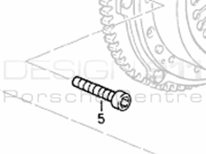 Vis d'embrayage Porsche 928 S4 / GT / GTS - 90006728402, 90006743001