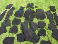 Ensemble de tapis de sol intérieur. Porsche 964 1989-94