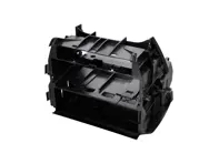 Staffa per console centrale anteriore in Satin Black. Porsche 986 Boxster / 996 - 9965521150201C