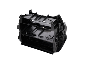 Halter für Mittelkonsole vorn in Satin Black. Porsche 986 Boxster / 996 - 9965521150201C