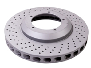 Rotor de disco de freno delantero. Porsche 911 / 930 (OE No 93035104703 y 93035104803) Capa estándar Z - 460.1507.20, 460.1508.20, 93035104701, 93035104801, 93035104702, 93035104802, 93035104803, 93035104703 - 460.1507.20, 460.1508.20