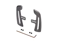 Jeu de palettes magnétiques PDK pour volant Sport Design. Porsche 991 / 718 / 958.2 Cayenne . 95B.1 Macán