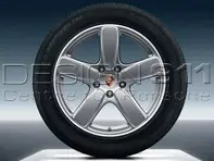 21' Cayenne Sport Classic GT Silber Metallic Alufelgen & Reifen Original Porsche - 95804460276