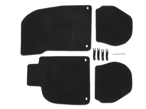 Set tappetini. Porsche 993 / 964 LHD (guida a sinistra) Auto - 0000431521055FV, 000043152105FV, 000043152104KV, 000043152104XR