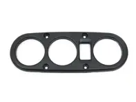Garniture de commutateur de siège, en noir satiné. Porsche 911 / 928 - 9285215610301C
