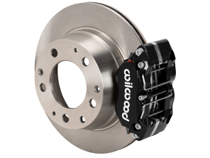 Rear brake Dynapro-P caliper and rotor kit with vented, plain discs. Porsche 911 1969-83 Wilwood - 90135204114, 91135290700, 91135290800 - 140-16680, 140-16680-R, 140-16680-Y