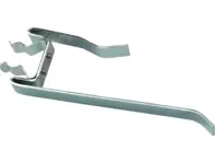Jack stand storage receiver clip. Porsche 356 - 64450109300, PP153C, P153C, 1681750100 - 1681750100
