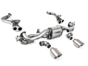 Scarico sportivo Milltek con bypass GPF e finiture in titanio. Porsche 718 Cayman GT4 / Boxster GTS 4.0L - 982254351B, 982254351L, 982254351AA, 982254351P, 982254351R, 982254350B, 982254350L, 982254350AA, 982254350P, 982254350R, 982251053F, 982251053H, 982251053K, 982251053E - SSXPO152
