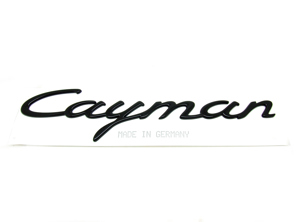 CAYMAN - Badge pour Porsche 987C Cayman R - 98755923706, 987.559.237.06