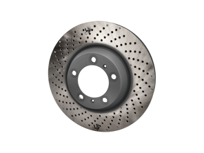 Brake disc rotor, Front. Porsche 997 TURBO (OE Part No 99735140501 / 99735140601) - 99735140501, 99735140601, 99735140500, 99735140502, 99735140600, 99735140602