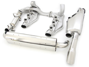 Impianto di scarico completo per Porsche 964 in Acciaio Inox - 96422092280S, 3606406401, 3606109641, 96421103905, 96421104004, 3606009401, 96411104205, 96411321316, 96411321315, 96411104504, 96411104502, 96411104605, 96421103932