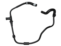 Tubo flessibile di sfiato del liquido di raffreddamento del motore, centro superiore. Porsche 95B.2 / 95B.3 Macan 2.0L Benzina 2019>> - PAC121081A, PAC121081