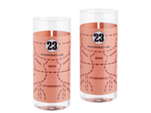 Porsche Set longdrinkglazen – 917 Pink Pig - WAP0506800M917