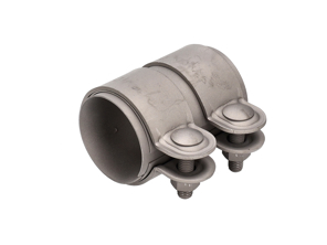 Exhaust clamp in Titanium for rear silencer to catalyst. Porsche 991.2 - 9P1253145