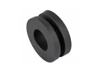 Rubberen doorvoerring 8x14x7 achterruitenwissermotorbevestigingsplaat. Porsche 924 / 944 / 968 - 99970205650, 99970207650, 99970218040 - 1601300100