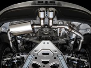 Sistema di scarico AWE SwitchPath™ con terminali Silver per Porsche 718 Boxster / Cayman - 3025-32020, 3025