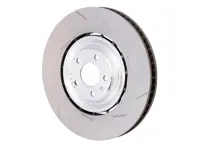 Remschijf voor, lichtgewicht, gesleufd, 390 x 38 mm. Porsche Macan Turbo 440 pk. - 95B615301P, 95B615302M - PFL49531, PFR49532