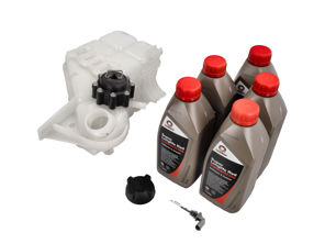 Kit serbatoio di espansione del liquido di raffreddamento del motore con sensore. Porsche 996 1997 - 2000 - 99610614753, 99610614754, 99610614755, 99610614756