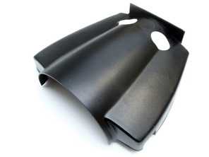 Semicopertura inferiore dell'interruttore sul piantone del tergicristallo. Porsche 911 - 90161331201, 1645600400 - URO-010687