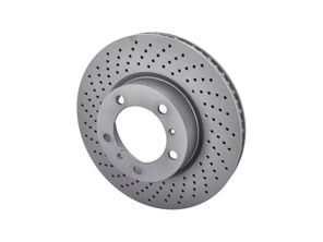 Rotor de disque de frein, avant. Porsche 981 Boxster 2.7L / 981C Cayman 2.7L (référence OE 98135140101/98135140201) - 460.1589.20, 460.1590.20, 98135140101, 98135140201, 92279905, 92280005