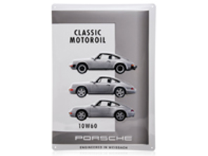 Piastra in metallo – Porsche Classic Motoroil 10W60 - PCG04301060