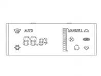 LCD-Display-Ersatz für Porsche 996 / Boxster 986 ACC-Modul - 996653101, 996653101CXEFR, 996653101IXEFR, 996653101JXFFA