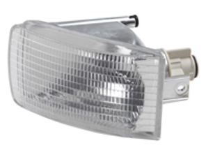 Clignotant avant, blanc. Porsche 964, côté droit uniquement. - 96463140502, 96463140500, 96463140602, 96463140600 - 1695400970, 1695400980