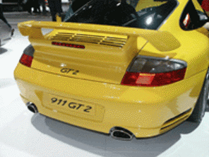 Spoiler posteriore/profilo alare GT2 Look modelli Porsche 996 Coupé - 996512996208, 996512996408, 996512996308