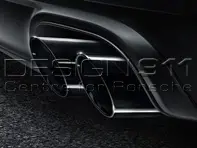 Terminali di scarico SPORT in NERO. Porsche 991.2 C2 / C4 / Targa 4 2016>> - 99104420021