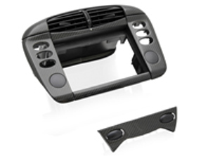 Kit postmontaggio consolle centrale in carbonio. Porsche 996 >>2001 - 00004480131